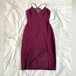NWT Guess GBG Scarlett Lace Back MIDI Deess